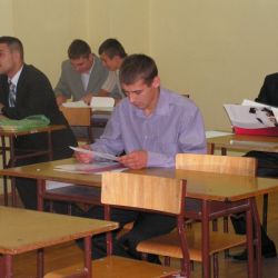Zakończenie roku w Zasadniczej Szkole Zawodowej